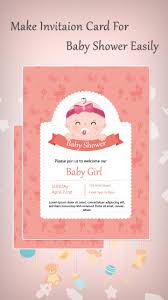Create a card that matches the theme of the baby shower, or make something personal and unique. Baby Shower Invitation Card Maker For Android Apk Download