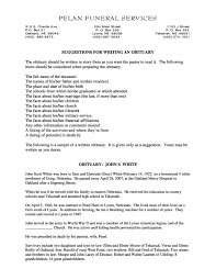 No need to code, no additional skills required. 25 Obituary Templates And Samples á… Templatelab