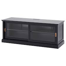 Malsjo Tv Bank Schiebeturen Schwarz Gebeizt Ikea Deutschland Sliding Doors Glass Cabinet Doors Glass Shelves In Bathroom