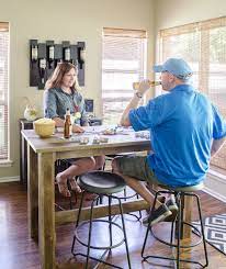 Your dining room furniture should be versatile enough to meet the needs of your home. Adding A Counter Height Dinette Table Is A Great Option For Casual Entertaining Because There S Room For Four Dinette Tables Furniture Dining Table In Kitchen