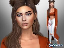 Скачать симка Phoebe Roach от divaka45 для Симс 4