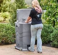 Lavex 26.4 Gallon Double Mobile Hand Wash Station