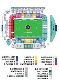 soccer dignity health sports park for chargers seating chart