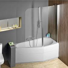 Raumspar Badewanne Tigra Mit Duschzone 150x85 70cm Rechts Weiss Komplett Set In 2020 Raumspar Badewanne Badewanne Dusche