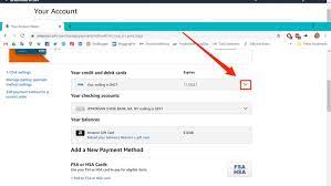 Look under your credit and debit cards and press on the down arrow to the right of the card you want to delete. How To Remove A Gift Card From Your Amazon Account