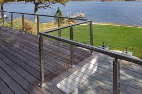 It's a simplified, panelized horizontal cable railing system true to the fortress® legacy of innovation and durability. Cable Railing Cooper Stairworks