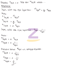 Check spelling or type a new query. Soal Diketahui 3 Log 4 P Nilai Dari 16 Log 81 Adalah