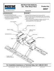 Brand buying guide & reviews. X 16 Fifth Wheel Hitch System American Rv Company