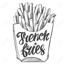 Maybe you would like to learn more about one of these? French Fries Fast Food Hand Drawn Vector Illustration Realistic Sketch Royalty Free Cliparts Vectors And Stock Illustration Image 100257975