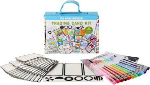 This kit is for you. Buy Crafts For Kids Kid Made Modern Make Your Own Trading Card Kit Custom Playing Cards For Kids Ages 6 And Up Online In Italy B081d9qsmm
