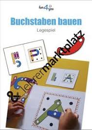Abc Buchstaben Bauen Homeschooling Unterrichtsmaterial In Den Fachern Deutsch Kita Abc Buchstaben Buchstaben Abc