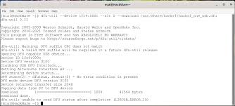 How to unbrick HackRF. How to restore HackRF after failed device flashing