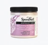 Base perlada para pinturas de grabado Speedball 225cc