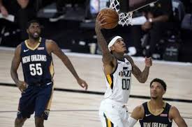 Utah jazz trade for cleveland cavaliers' jordan clarkson. Nba Utah Jazz Beats New Orleans Pelicans Sportstar