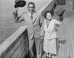 Eslanda cardozo robeson's geni profile. Paul Eslanda Robeson Black Love African American Couples African American Fashion