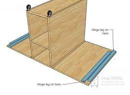 Folding Sewing Table Diy Sewing Table Sewing Table Craft Storage Ideas For Small Spaces