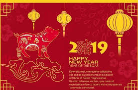 Chinese New Year Greetings Phrases Pig Chinese New Year Greeting Happy Chinese New Year Chinese New Year Zodiac