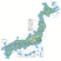 The physical location map represents one of many map types and styles available. Large Physical Map Of Japan With Roads Cities And Airports Japan Asia Mapsland Maps Of The World