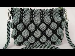 Tak dapat dipungkiri, kerajinan dari tali kur adalah kesenian yang unik dan menarik. Tutorial Membuat Tali Tas Dari Tali Kur Youtube Macrame Toran Designs Macrame Patterns Free Crochet Bag
