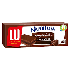 Gateaux Napolitain Chocolat Lu La Boite De 6 174 G A Prix Carrefour Napolitain Gateau Napolitain Chocolat