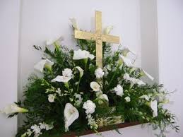 Gallery For Easter Flowers For Church Easter Church Flowers Easter Floral Arrangement Easter Flowers