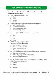 Uji kompetensi kelas 5 sd. Download Soal Uas Ganjil Pendidikan Agama Islam Kelas 5 Semester 1 2015 2016 Rief Awa Blog