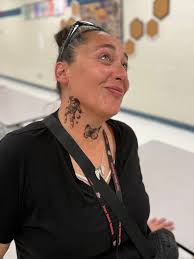 Today was the day our staff repped their tats from our “Tattoo the  Teachers” fundraiser last week during Dollars for Dodgers! 😏 This is just  a snapshot of the many amazing tattoos