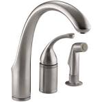 Kohler single handle kitchen faucet