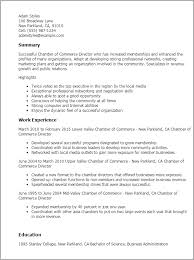Whether you're writing a resume from scratch or just want to keep it fresh as you prepare for a job that means including meaningful information about how you benefited a project or the company. Chamber Of Commerce Director Resume Template Mpr