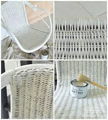 Chalk Paint Wicker Chair Makeover Elizabeth Joan Designs Indoor Wicker Chairs Wicker Chair Makeover Painting Wicker Furniture