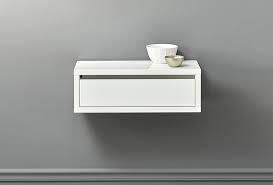 Nesting coffee table with storage, end/side table for living room set of 2. 10 Easy Pieces Wall Mounted Bedside Shelves With Drawers Remodelista