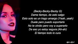 Abraham Mateo Becky G Tiempo Pa Olvidar Letra