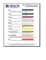 Osha Floor Marking Guide By Brady