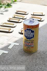 Use Bar Keepers Friend To Clean Up Old Furniture Hardware Sarah Says It Works Perfectly Sarah M Campaign Dresser Diy Cleaning Products Campaign Furniture