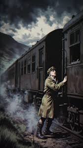 A railway accident in British Era India ...