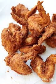 Cooking wings in an air fryer only takes 30 min, and you can toss them in your favorite sauce. Deep Fried Chicken Wings Craving Tasty