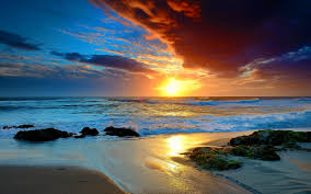 Find the best beach sunset wallpaper on getwallpapers. Sunset On The Beach Wallpapers Group 91