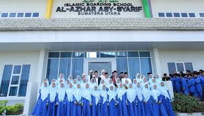 Jumlah sekolah, guru, dan murid sekolah menengah pertama (smp) di bawah kementerian pendidikan dan kebudayaan menurut kabupaten/kota di provinsi sumatera utara, 2016/2017 dan 2017/2018 03 feb 2020 statistik sektoral Peresmian Sekolah Islam Al Azhar Asy Syarif Sumut Oleh Bapak Gubernur