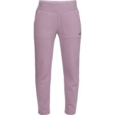 ua rival fleece pants purple prime