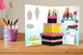 Pop up cards are a thoughtful take on a standard greetings card, showing hobbycraft has a great selection. Cake Pop Up Card Quill On