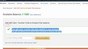 Please select one of our many other gift card options. How To Redeem Amazon Gift Card Youtube