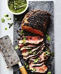 Rinderbraten Mit Wurziger Kruste Und Chimichurri Rezepte Rinderbraten Chimichurri