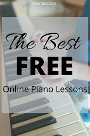 Learn where middle c is, then learn the notes around it — these repeat themselves every octave or every 12 keys. Best Online Piano Lessons For Free Pianotels Com