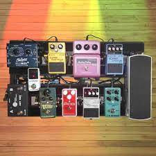 Paul S New Pedal Board Check Out Paularow Com Pedalboard Guitar Pedals Guitar Effects