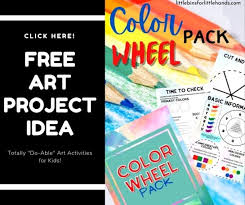 Understanding the color wheel and using color theory in your artwork is a good idea for any artist, and especially for oil painters. Printable Color Wheel Activity Little Bins For Little Hands