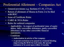 The company issuing new shares. Preferential Allotment Ppt Video Online Download