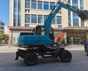 Jg708s 6 Ton Rubber Duck Digger Excavation Machinery Mobile ...