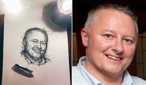 Irish artist offers public prints of incredible portrait of Detective Garda  Colm Horkan