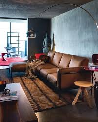 Betongrau Zu Warmen Brauntonen Bild 19 Wohnen Graue Wande Und Schoner Wohnen