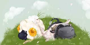 Sleeping With Vesta And Rodeo Acnl By Ribboned On Deviantart Animal Crossing Fan Art Animal Crossing Villagers Animal Crossing